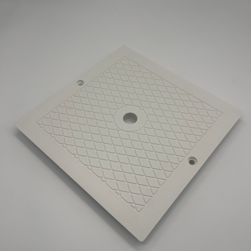 Couvercle de sortie de piscine 25 x 25 cm - Accessoire de sécurité moulé par injection, antidérapant et anti-obstruction