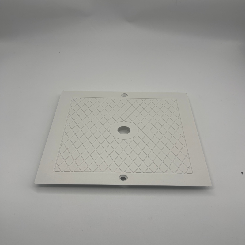 Couvercle de sortie de piscine 25 x 25 cm - Accessoire de sécurité moulé par injection, antidérapant et anti-obstruction