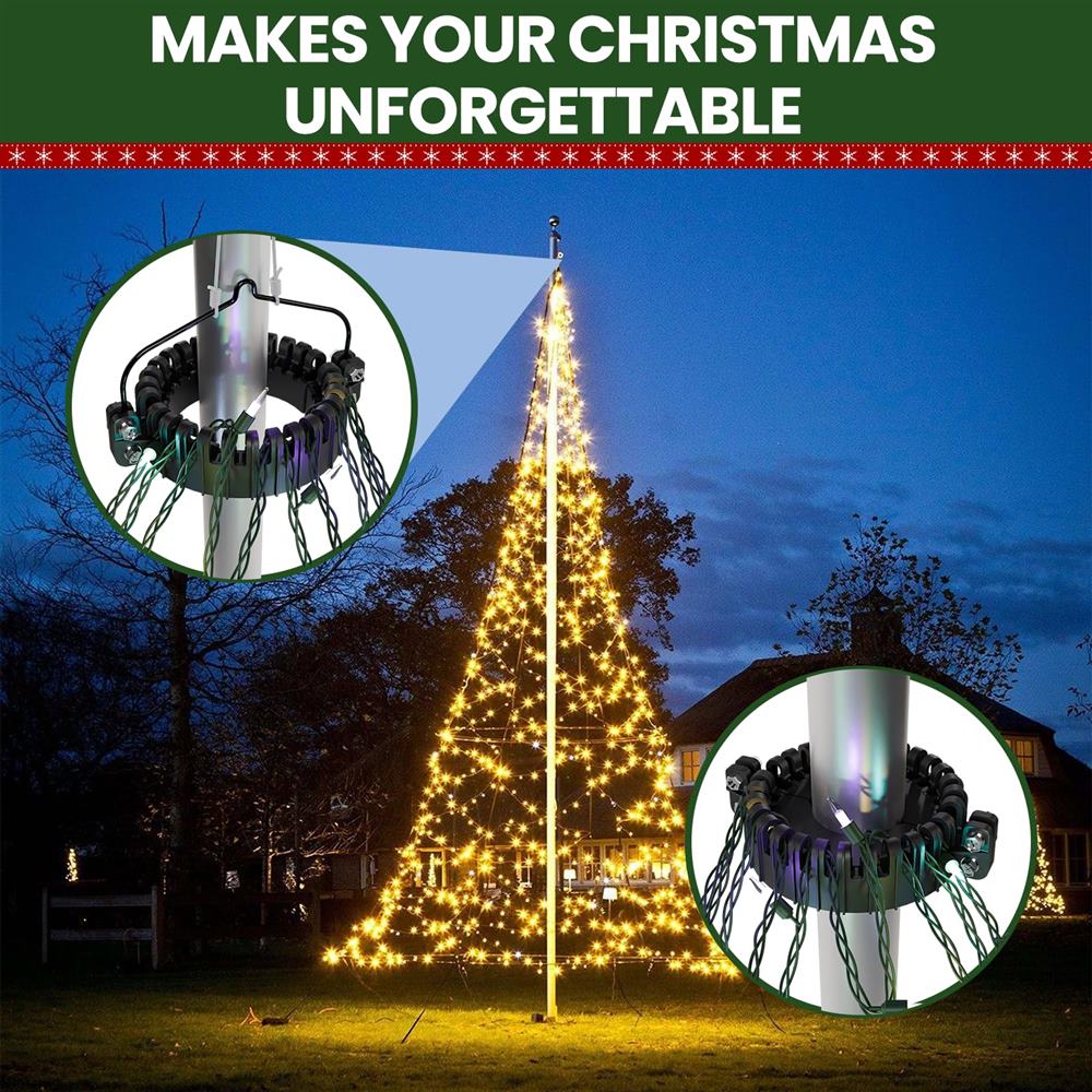 Flag Pole & Christmas Tree Light Kit Injection Molds