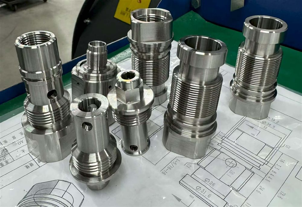 Custom CNC Turning & Milling Parts (5-Axis Machining)